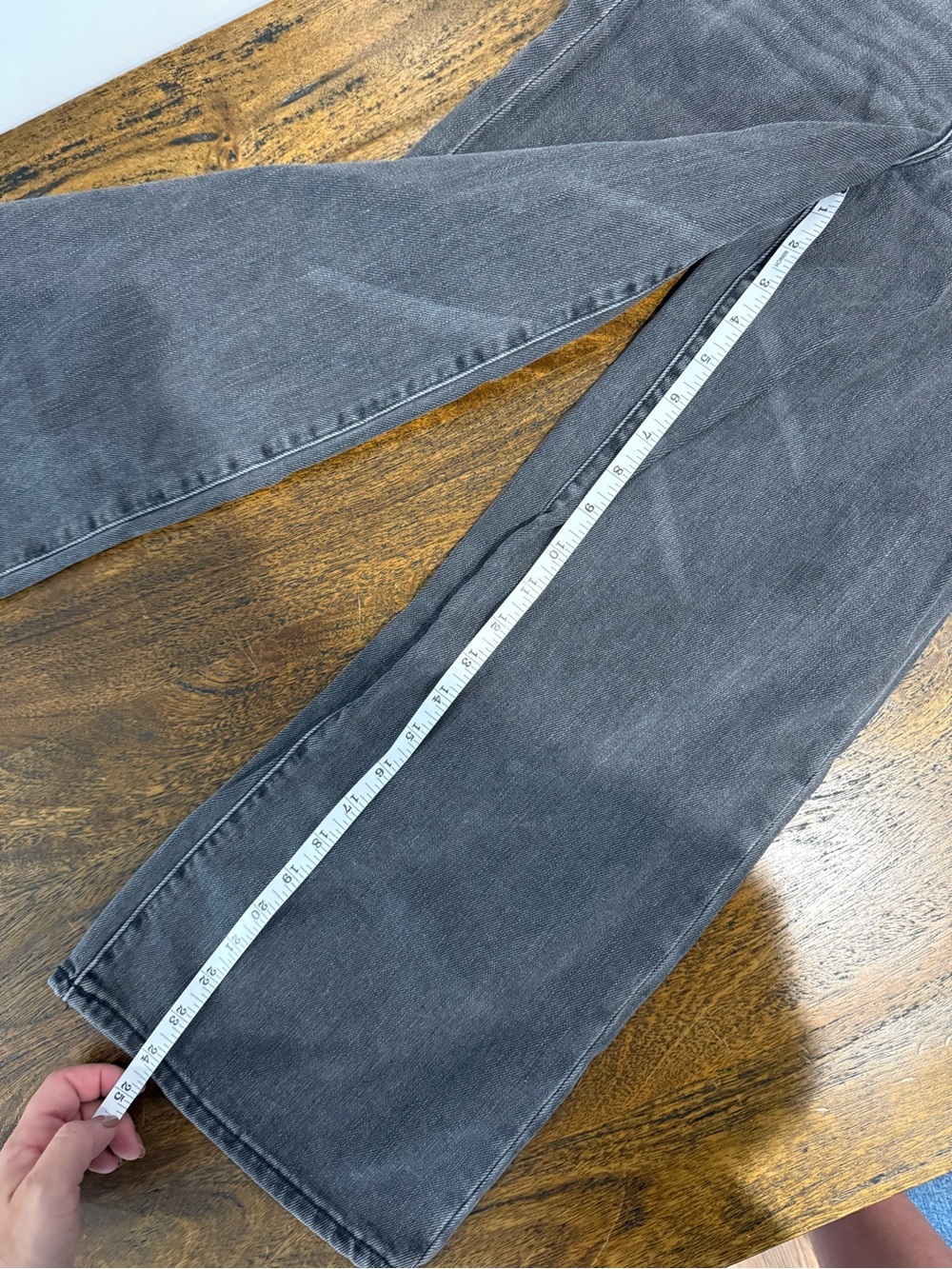 Good American Good Waist Palazzo Crop Jeans - Picture 7 of 9